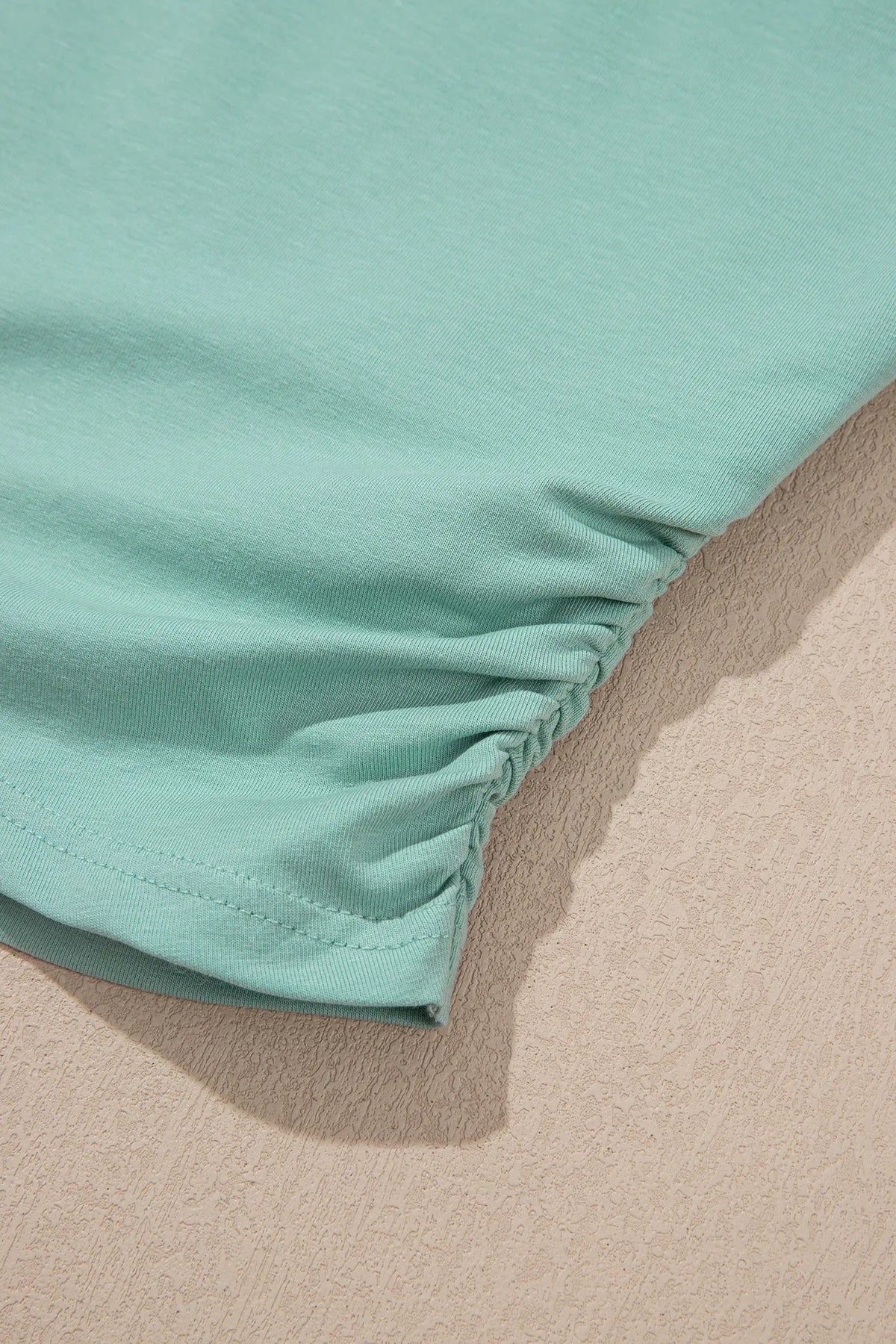 Solid Color Cropped Tank Top and Jogger Pants Set