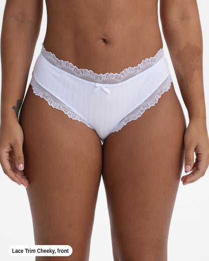 Stock-Up Bundle: 12 Women's 95% Cotton Panties + 7 Pairs Cotton Socks