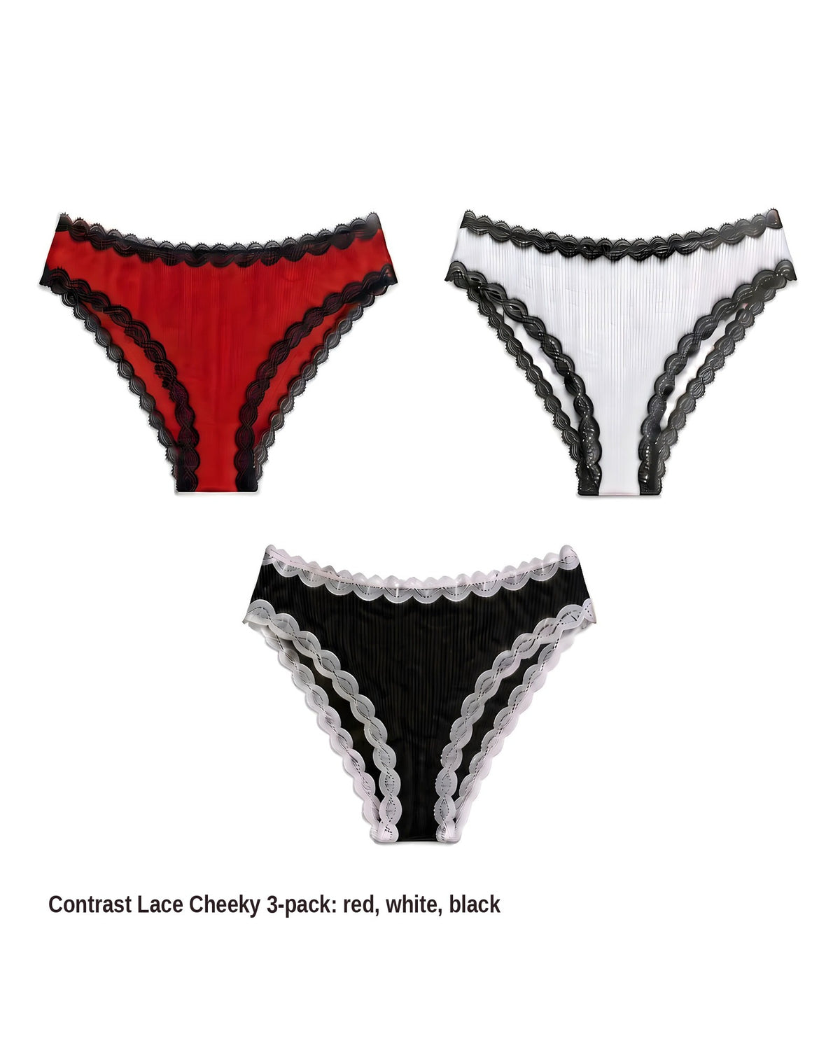 Stock-Up Bundle: 12 Women's 95% Cotton Panties + 7 Pairs Cotton Socks
