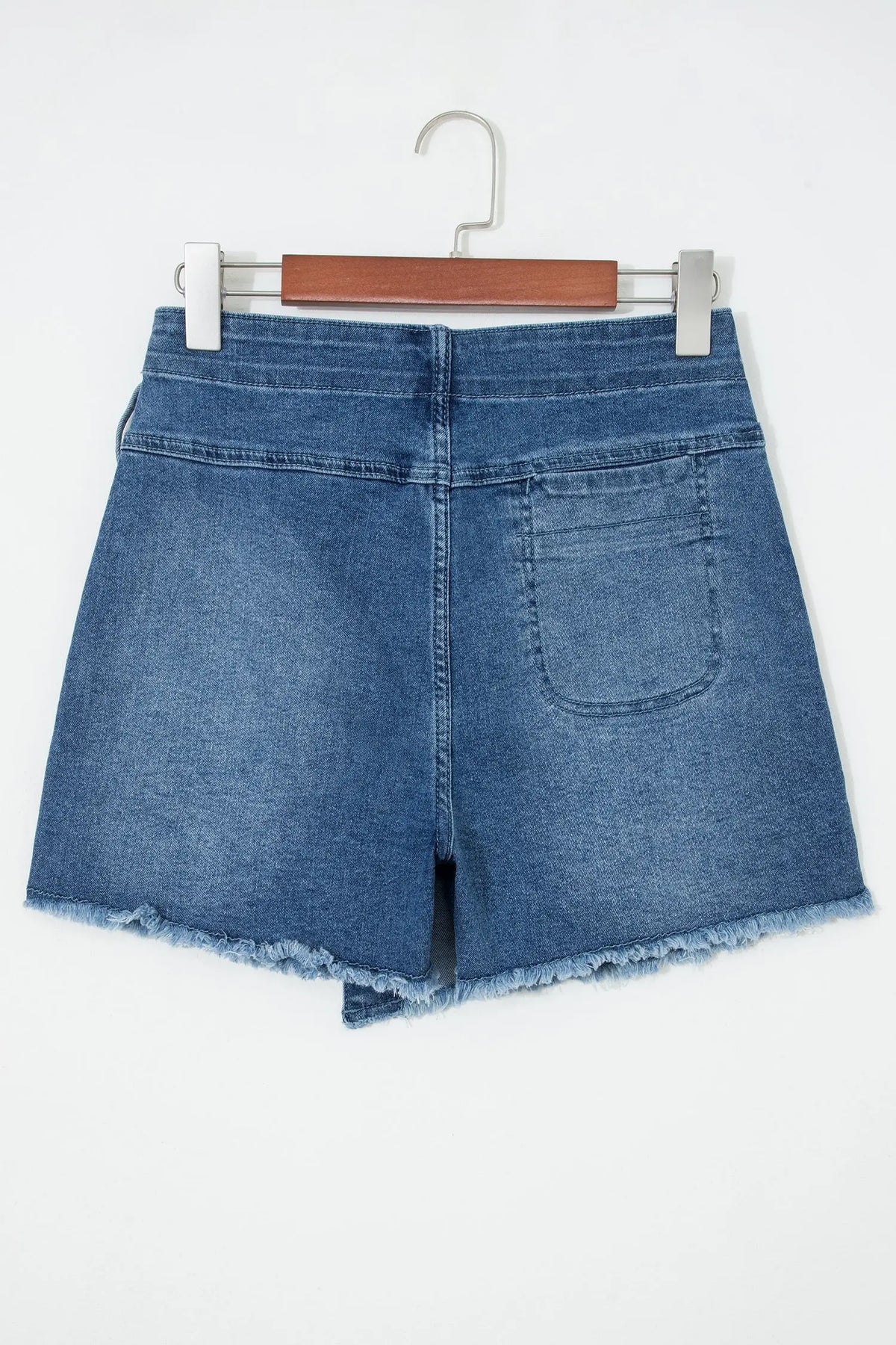 Ashleigh Blue Wrapped Tied Waist Denim Skort