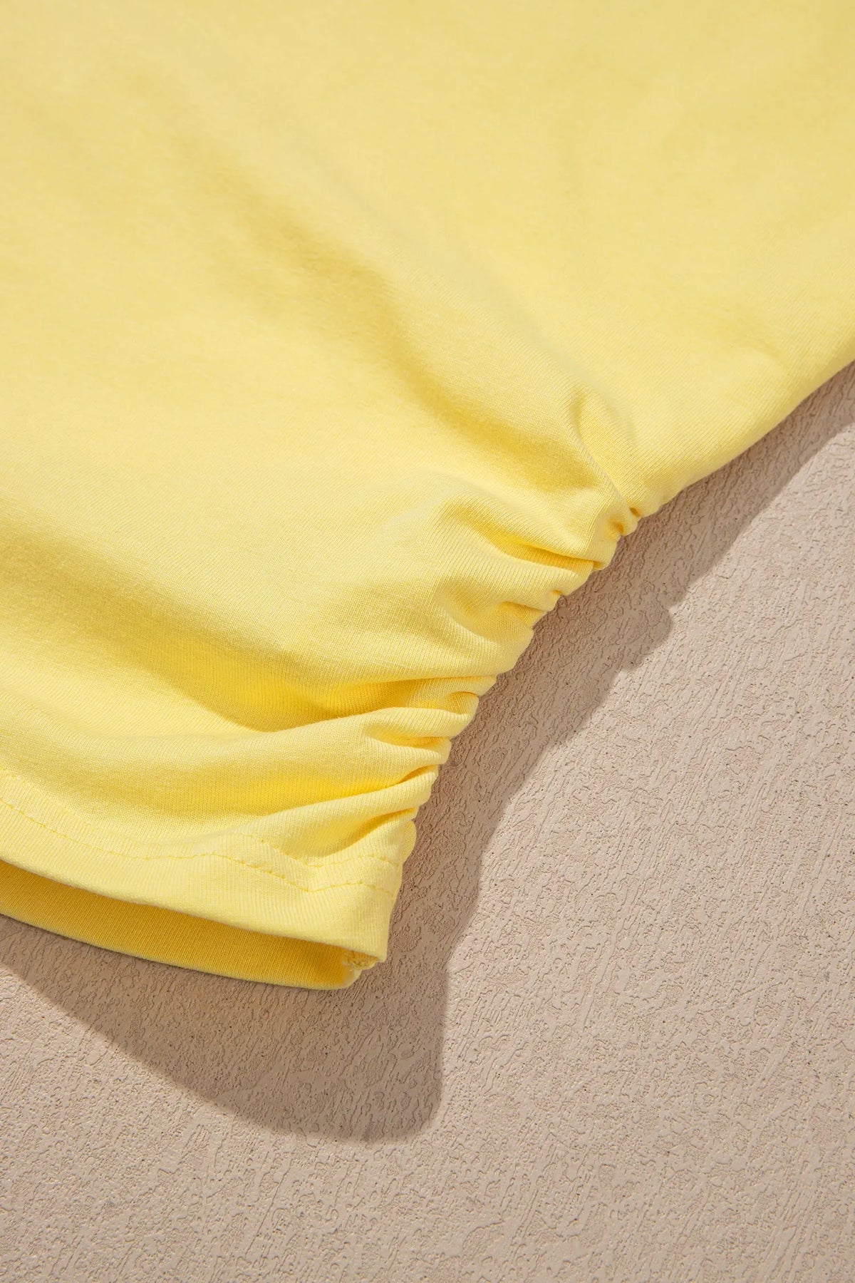Solid Color Cropped Tank Top and Jogger Pants Set