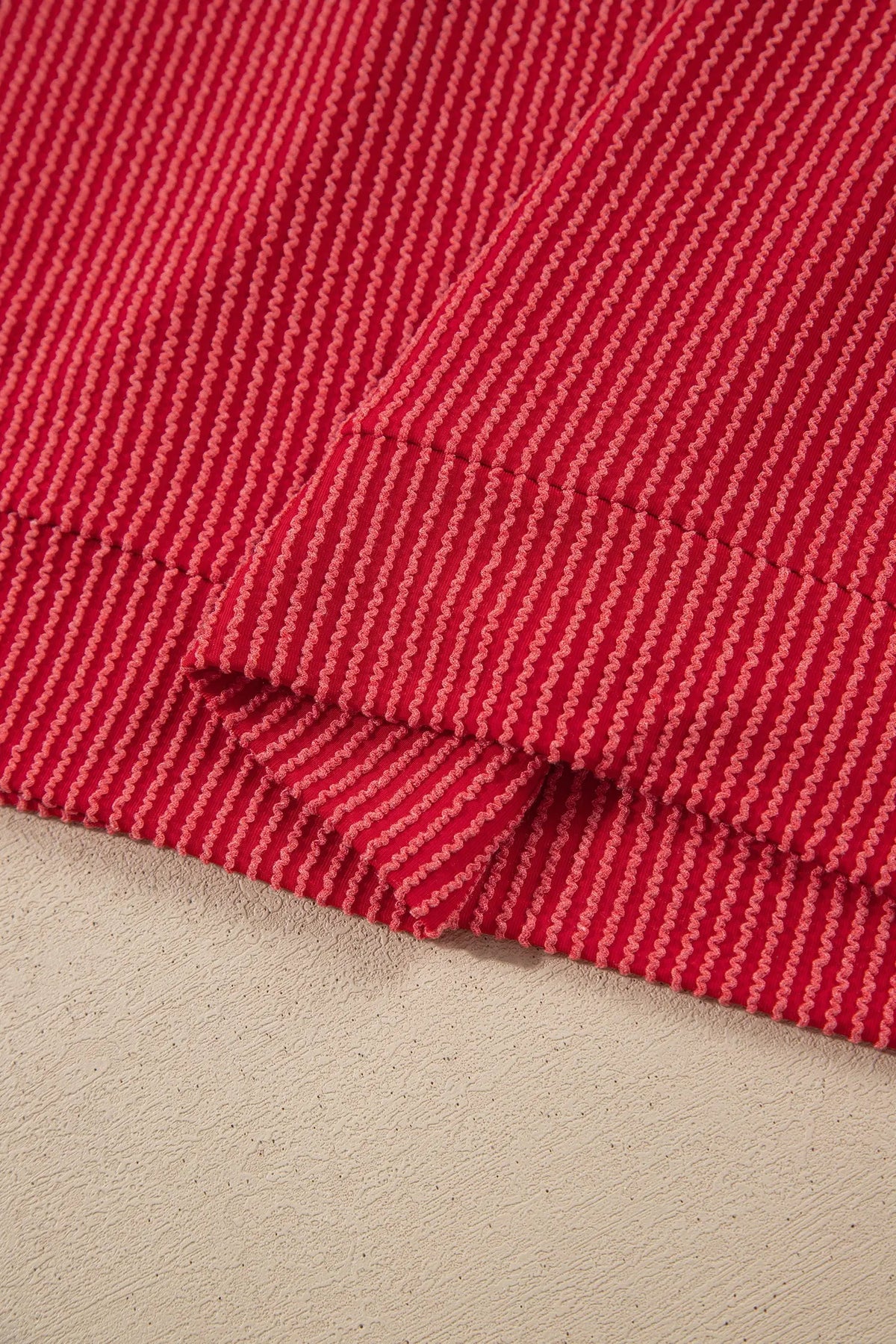 MERRY Corded Long Sleeve Top and Pockets Pants Set