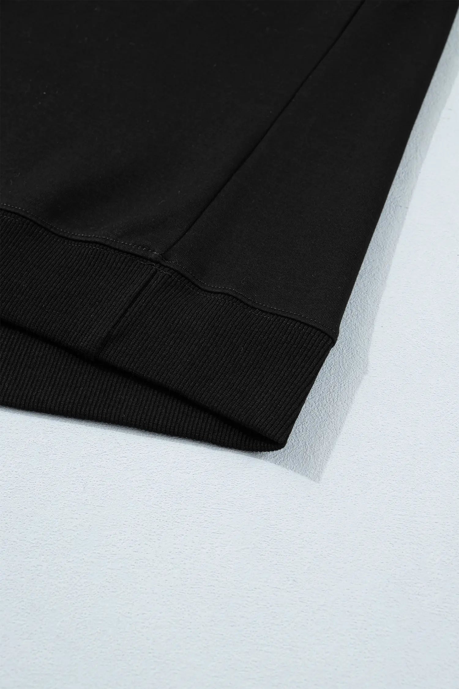 Black Casual Solid Short Sleeve Top with Metal Button Details Key Features - Tops