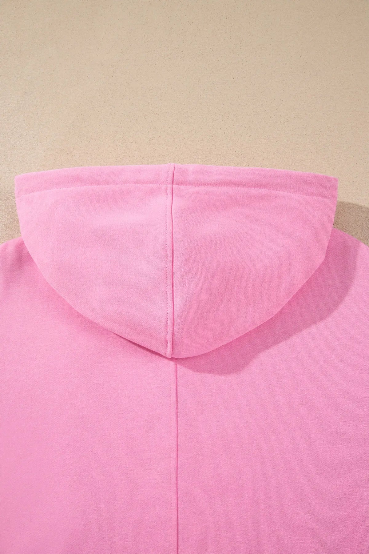 Sachet Pink Zip-up One Piece Long Sleeve Hoodie detail view · nz-alt-v1