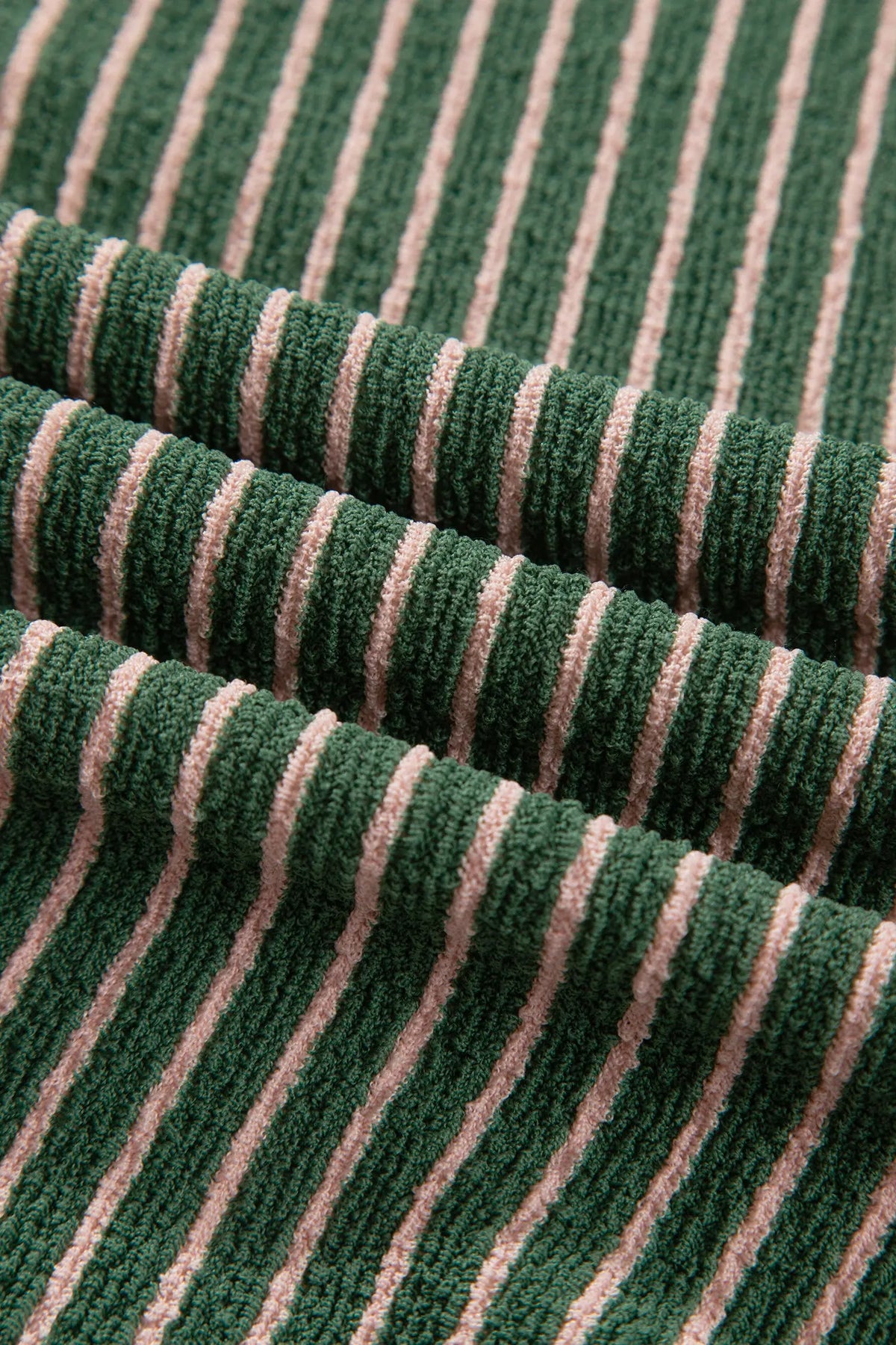 Stripe Striped V Neck Patchwork Long Sleeve Regular Fit Cardigan