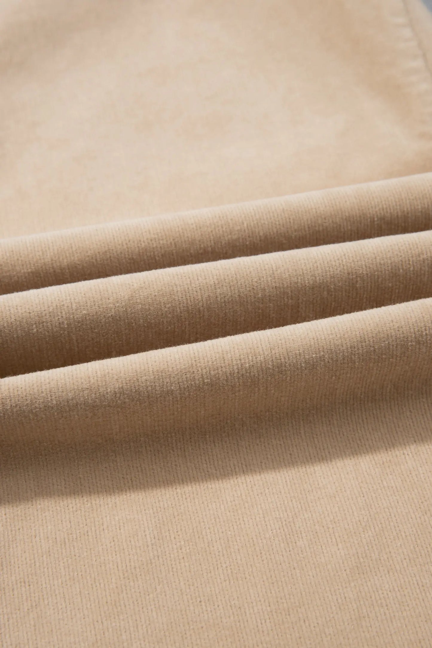 Smoke Gray Corduroy Side Panel Colorblock Straight Leg Pants