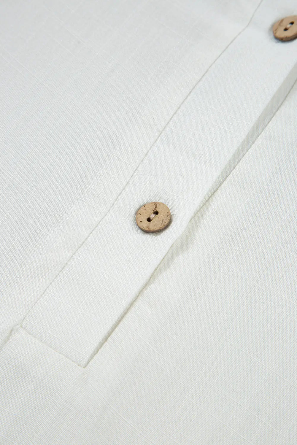 White Ruffle Elastic Cuffs Puffy Long Sleeve Button Down Shirt