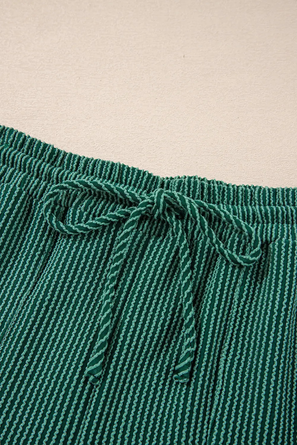 MERRY Corded Long Sleeve Top and Pockets Pants Set