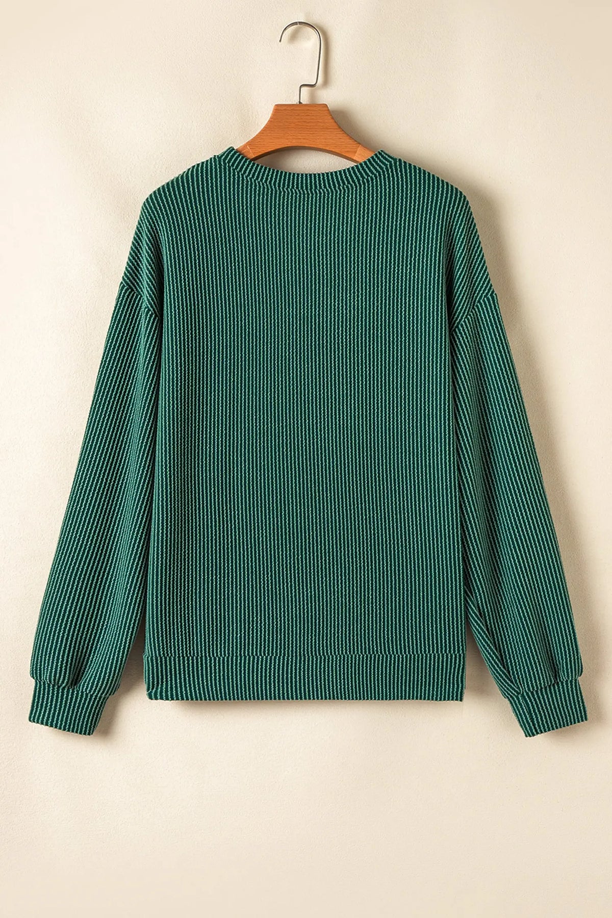 MERRY Corded Long Sleeve Top and Pockets Pants Set
