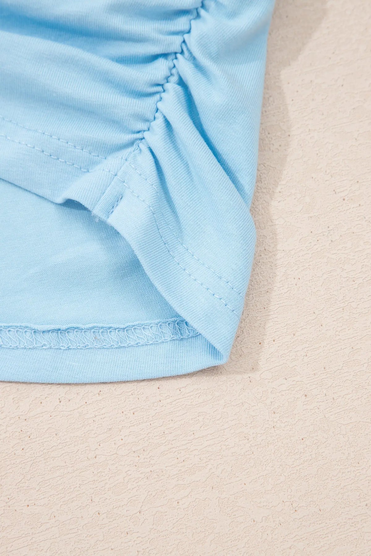 Solid Color Cropped Tank Top and Jogger Pants Set