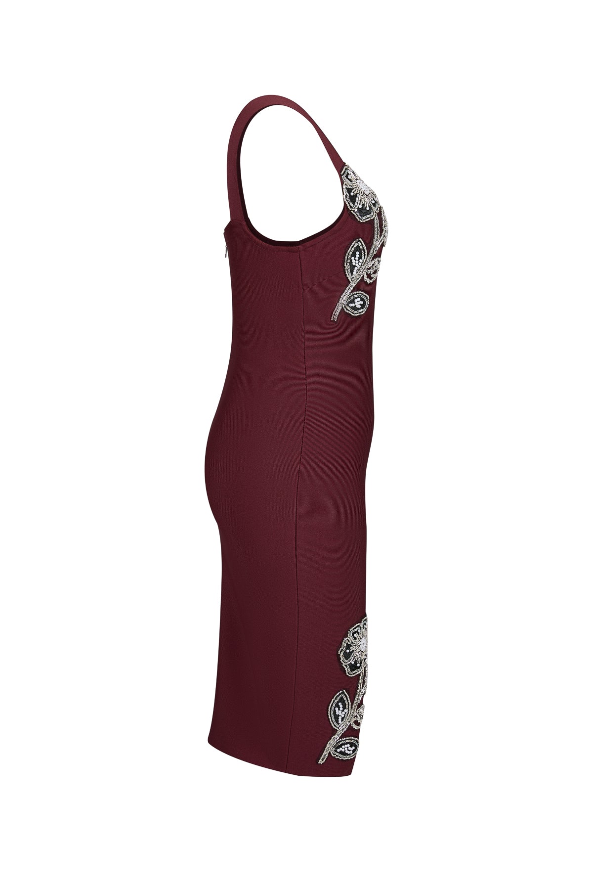 Floral Bandage Midi side view