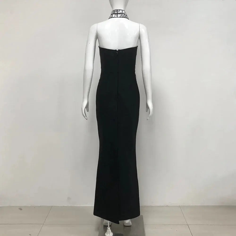 Black Party Bandage Dress mannequin view · nz-alt-v1