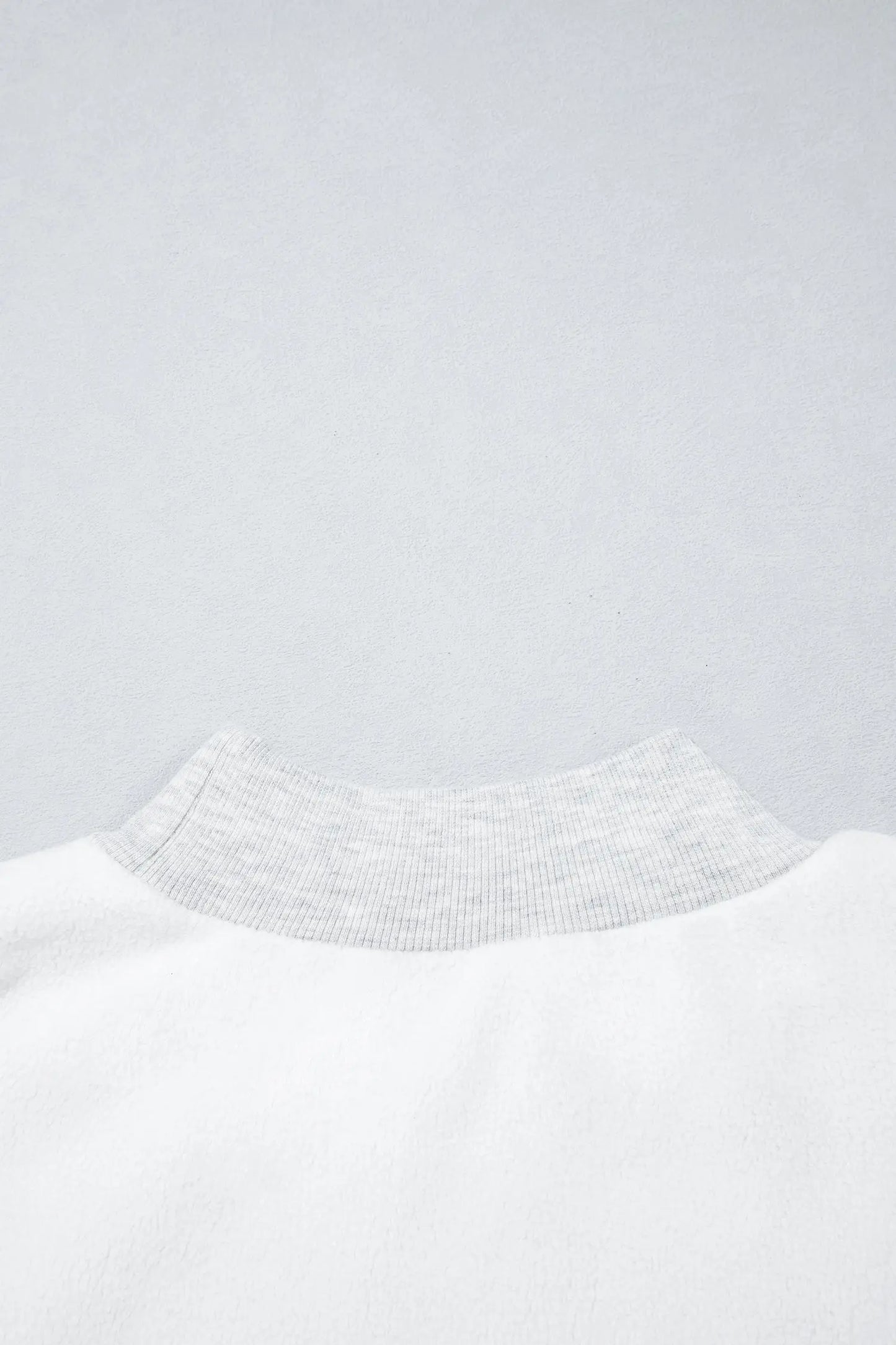 Light Grey High Neck GAMEDAY/ FOOTBALL Double Side Printed Reversible Sweatshirt