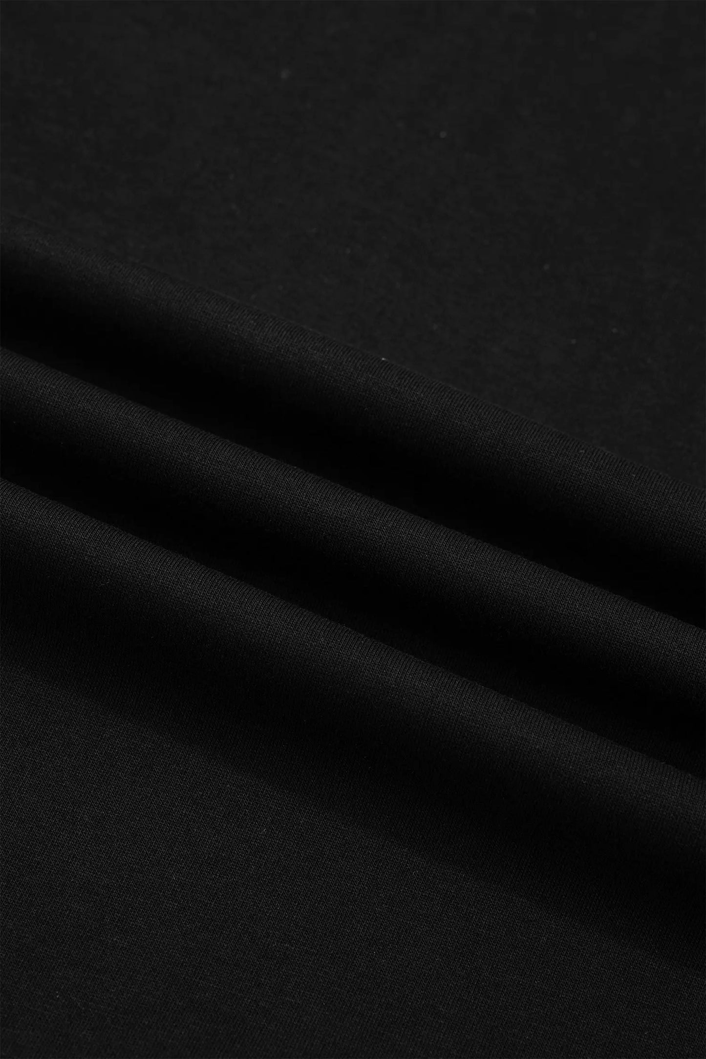 Black Casual Solid Short Sleeve Top with Metal Button Details Key Features - Tops