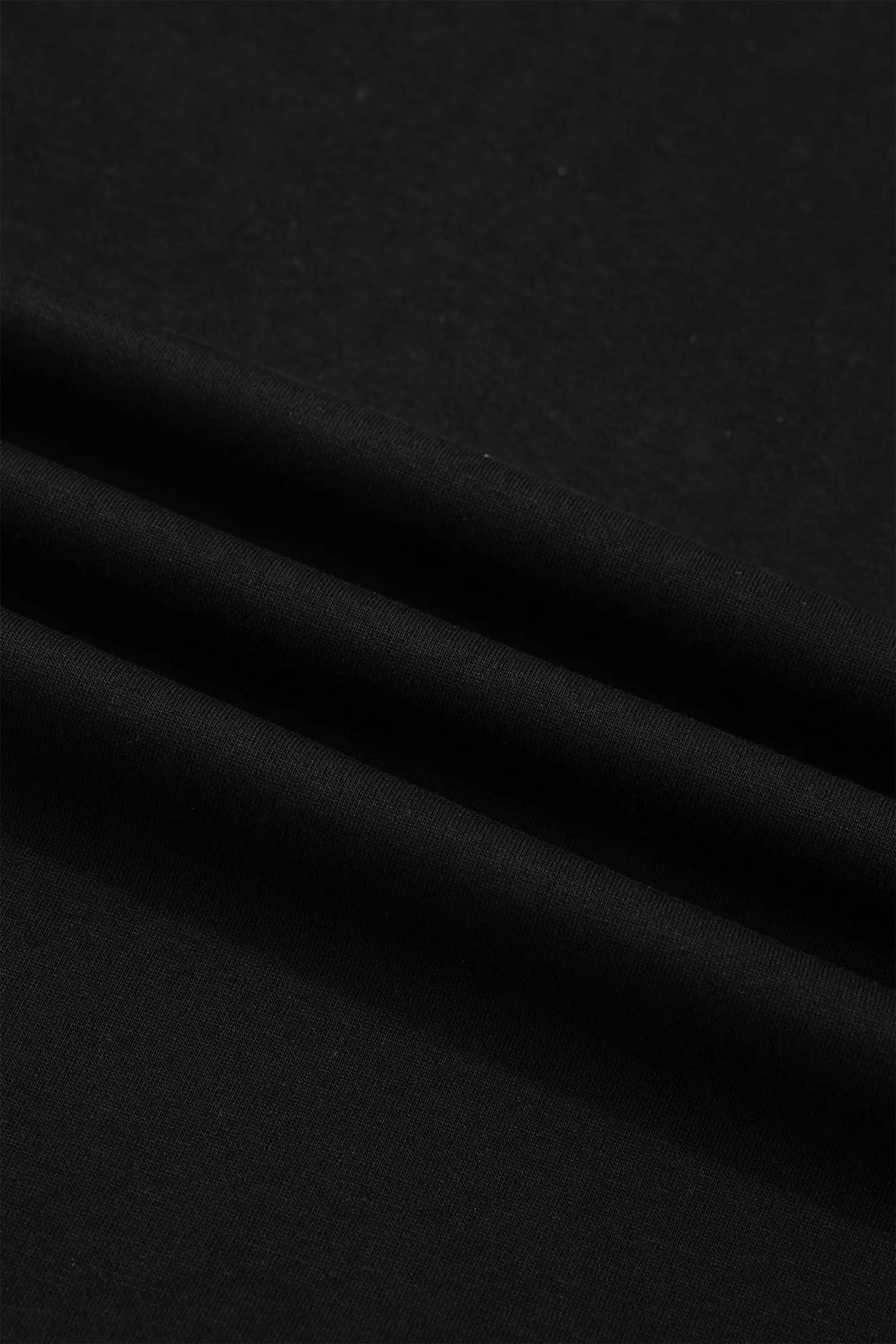 Black Casual Solid Short Sleeve Top with Metal Button Details Key Features - Tops