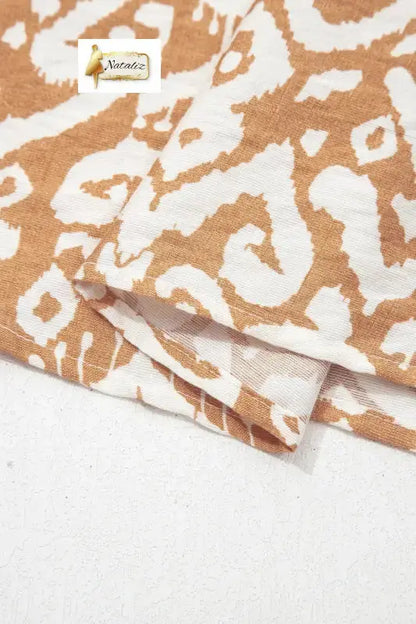 Blue Western Fashion Print Striped Color Block Patchwork Shift Mini Dress Nataliz