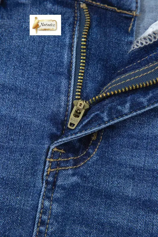 Dark Grey Irregular Distressed Bottom Denim Midi Skirt Dear-Lover Dropshipping