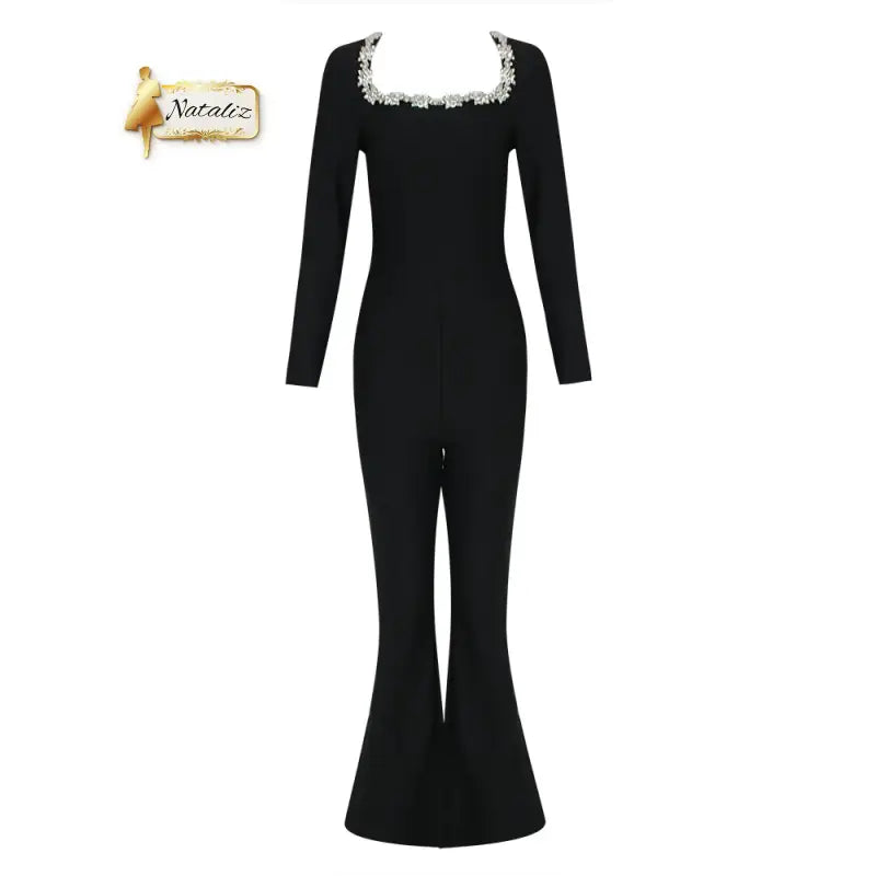 Elegant Rhinestone Jumpsuit Guangzhou Migu Garment Company Limited