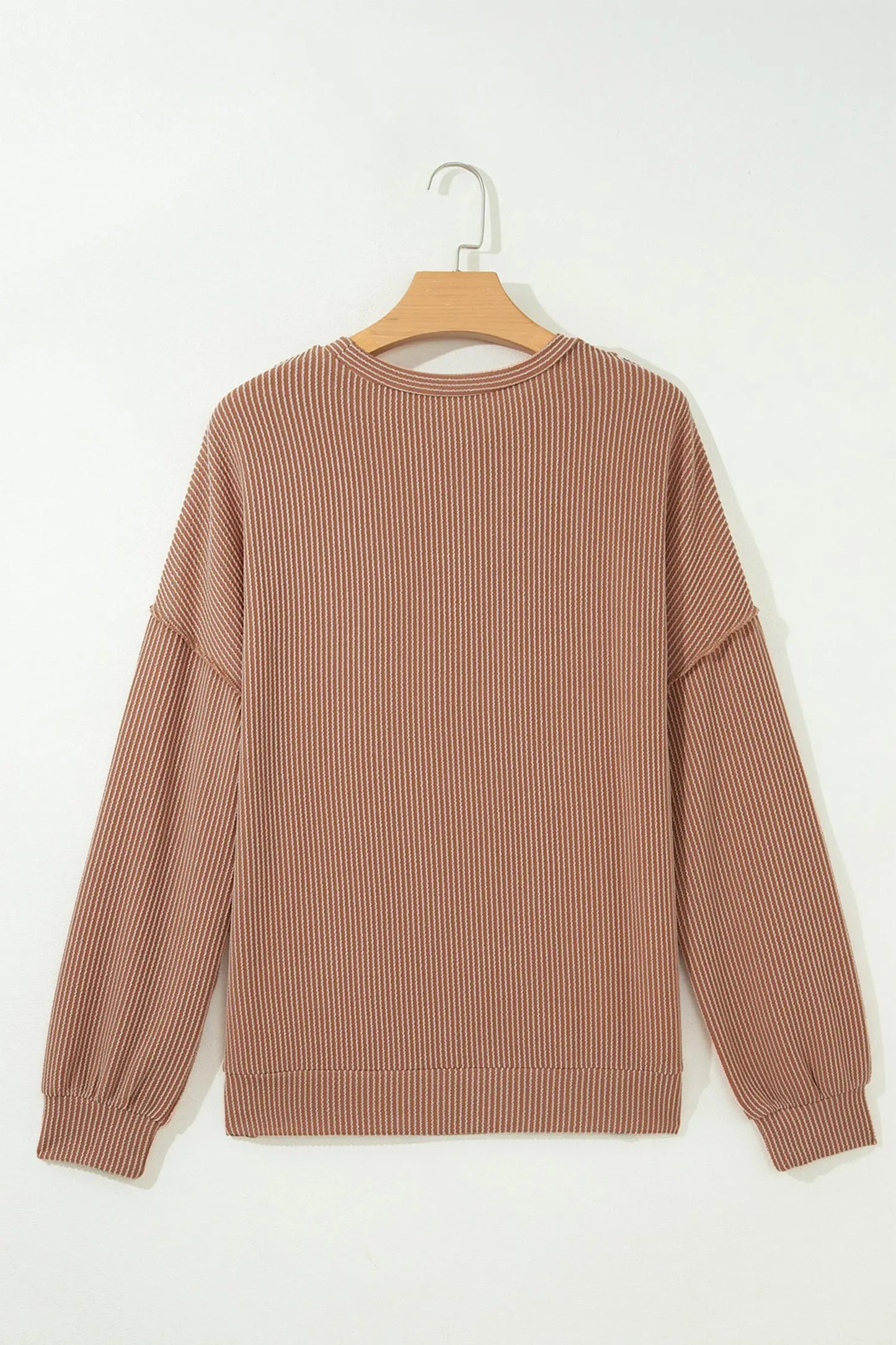 DUNE Leopard Print Colorblock Ribbed Knit Top