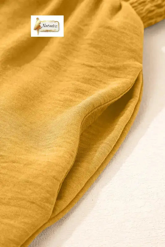 Ginger Smocked Sleeveless Wide Leg Jumpsuit with Pockets Dear-Lover Dropshipping