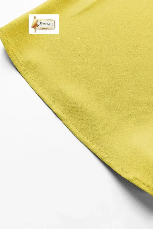 Golden Glow Women's Casual Summer Sleeve Wrap V Neck Draped Blouses Nataliz