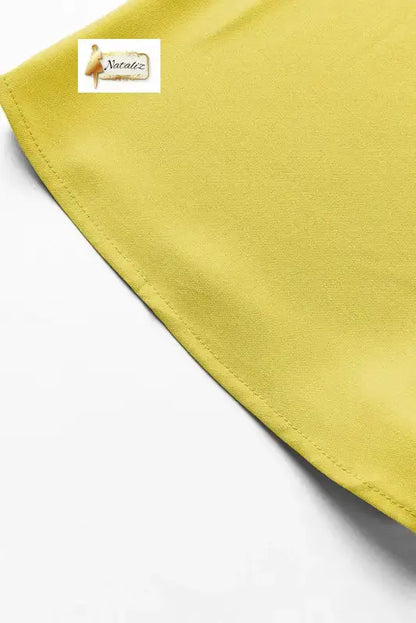 Golden Glow Women's Casual Summer Sleeve Wrap V Neck Draped Blouses Nataliz