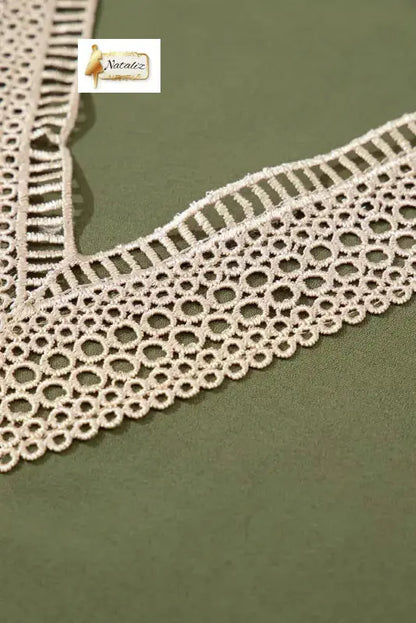 Green Lace Trim V Neck Short Sleeve Blouse Dear-Lover Dropshipping