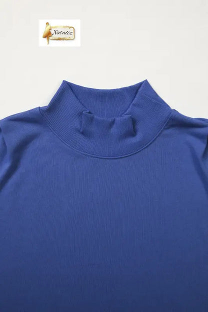Pink Solid Color High Neck Cap Sleeve Loose Top Nataliz