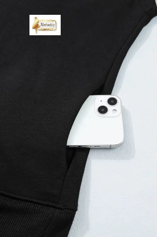 Pink Solid Color High Neck Cap Sleeve Loose Top Nataliz