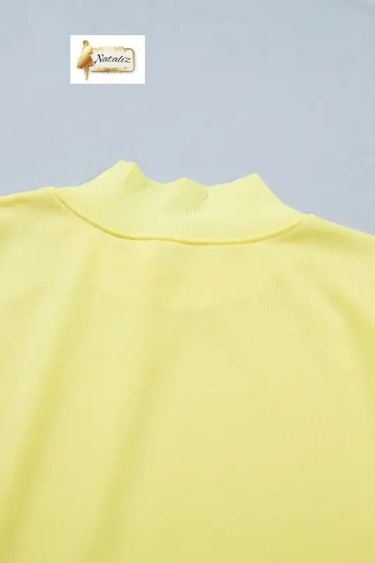Pink Solid Color High Neck Cap Sleeve Loose Top Nataliz