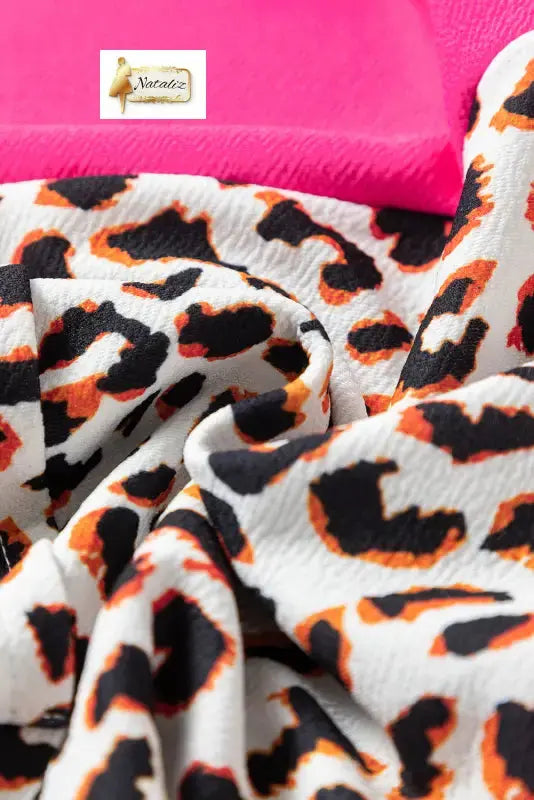 Rose Red Leopard Colorblock Patchwork Sleeveless Romper - Jumpsuits