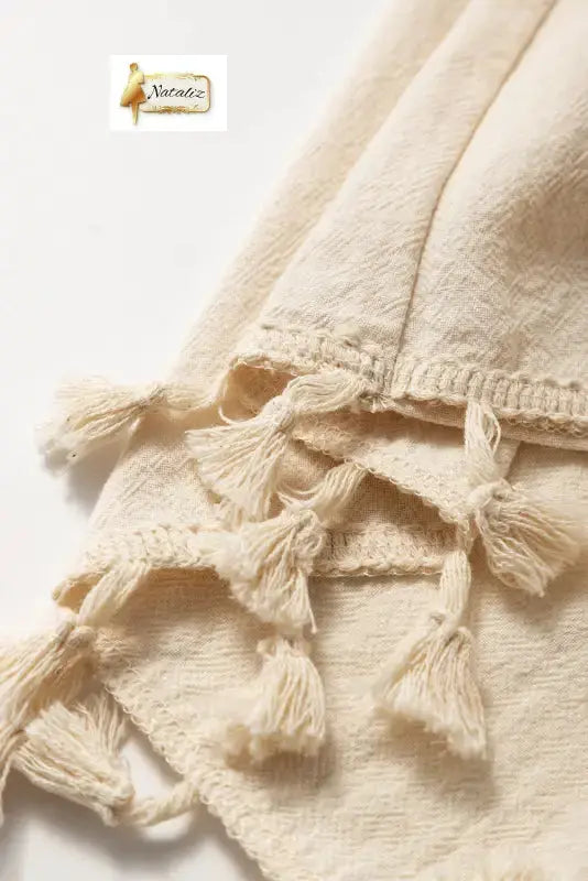 Tassel Trim Wrap Knot Side Bohemian Style Mini Skort Dear-Lover Dropshipping